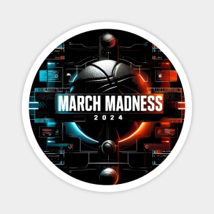 march madness college basketball Magnet